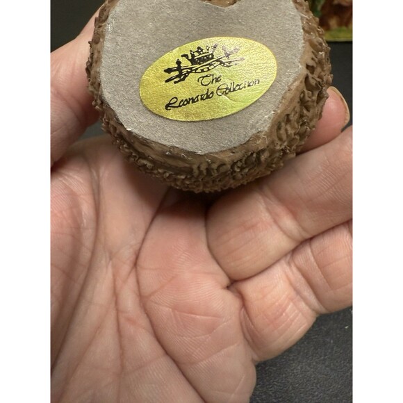 Vintage Pair of Resin Hedgehog Figurines Decor Leonardo Collection w/Boxes - Picture 7 of 8